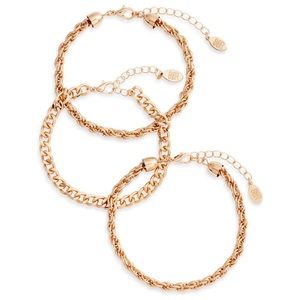 8 Other Reasons Bianka Set Of Three Bracelets